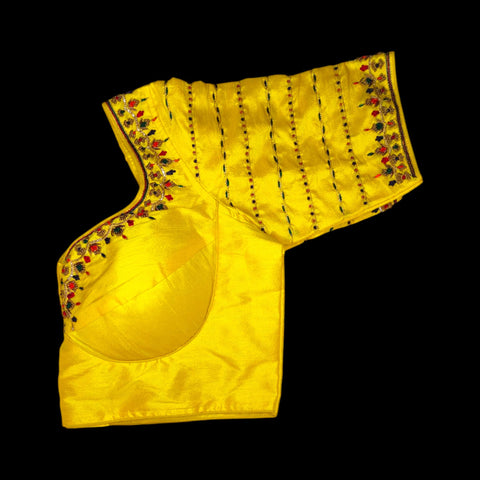 hand design zardozi work blouse sabyasachi cut padded