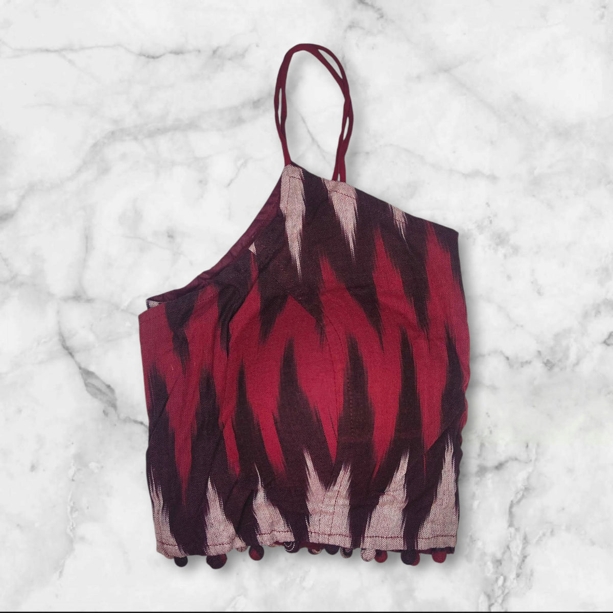 cotton ikat blouse