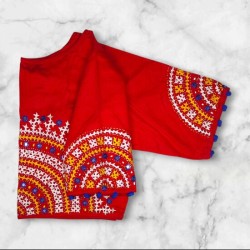 Gujarati Stitched Hand Work Blouse Designs Princess Cut Gujarati Stitched Hand Work Blouse Designs Princess Cut
