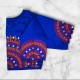 Gujarati Stitched Hand Work Blouse Designs Princess Cut image