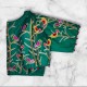 Bird Motif Machine Embroidery Princess Cut Blouse Blouse, Party Wear Blouse, Free Size Blouse, Shop image
