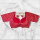 Cotton Satin Chain Stitch Sabyasachi Cut Blouse image