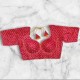 Cotton Satin Chain Stitch Sabyasachi Cut Blouse image