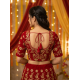 Embroidery Velvet Blouse Designs With Stone Work image