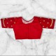 Showing image for Boat Neck Golden Zari Embroidery Princess Cut Blouse Boat Neck Golden Zari Embroidery Princess Cut Blouse image