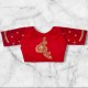Showing image for Boat Neck Golden Zari Embroidery Princess Cut Blouse Boat Neck Golden Zari Embroidery Princess Cut Blouse image